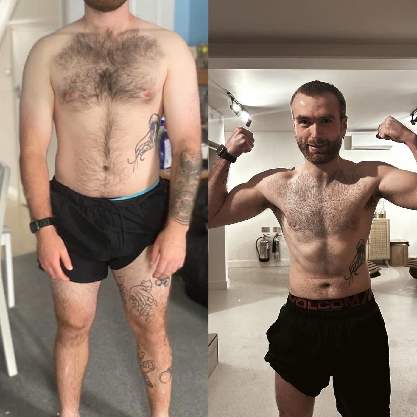 James — Leaner, stronger, transformed