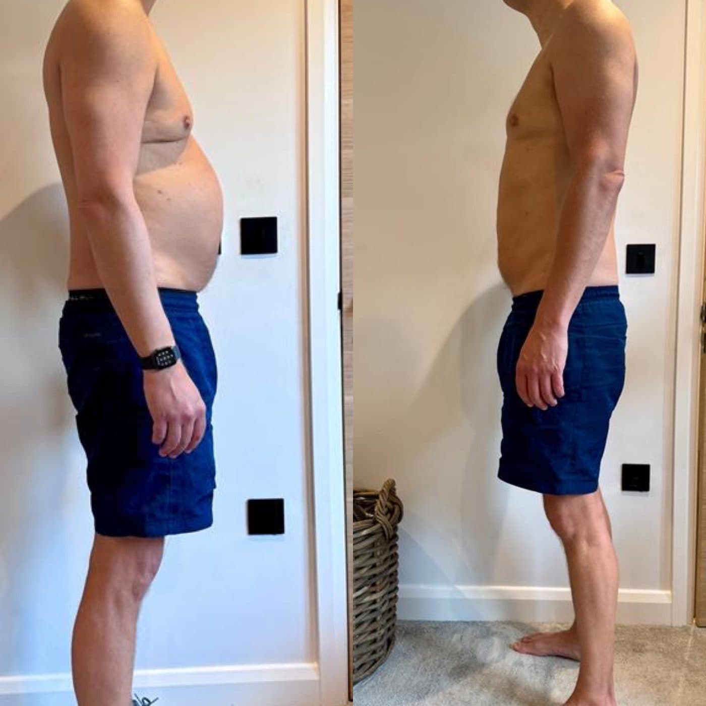 Mark — Lost the belly, built the base
